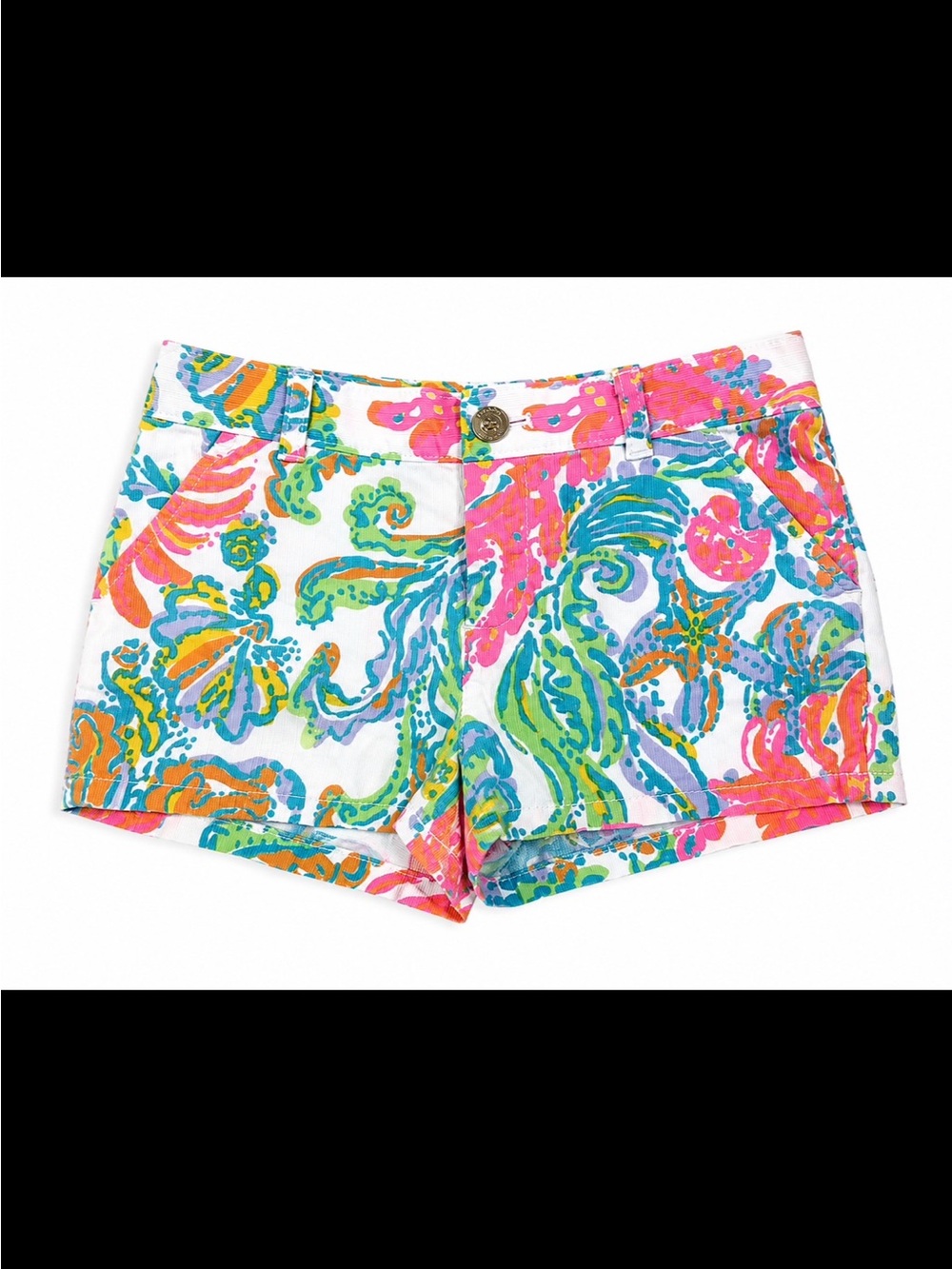 🌴NWOT Lilly Pulitzer Girls Cotton Shorts - Picture 5 of 15